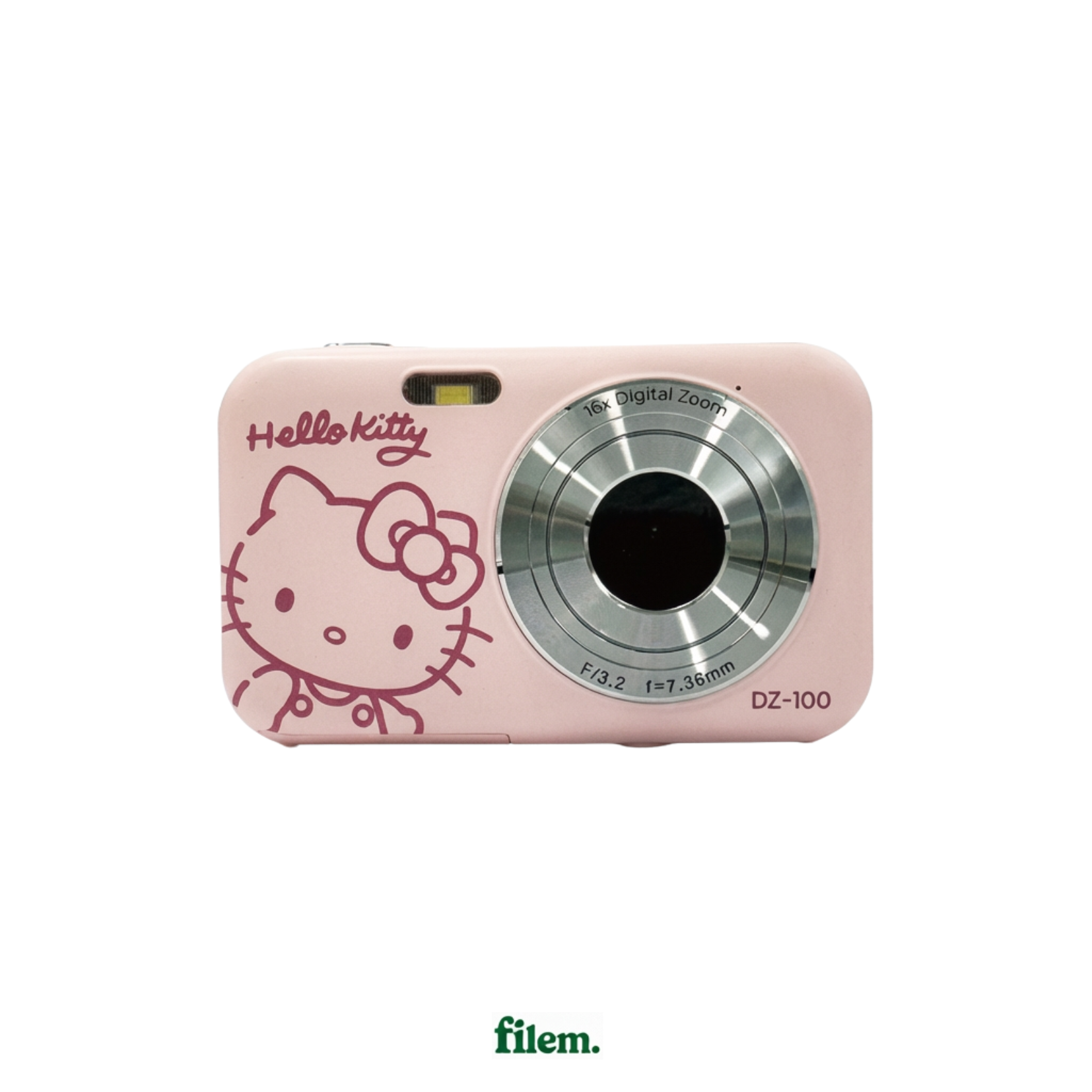 【新品】YASHICA Hello Kitty Digital DZ-100 In Stock] YASHICA x Hello Kitty Digital Camera DZ-100 (Pink