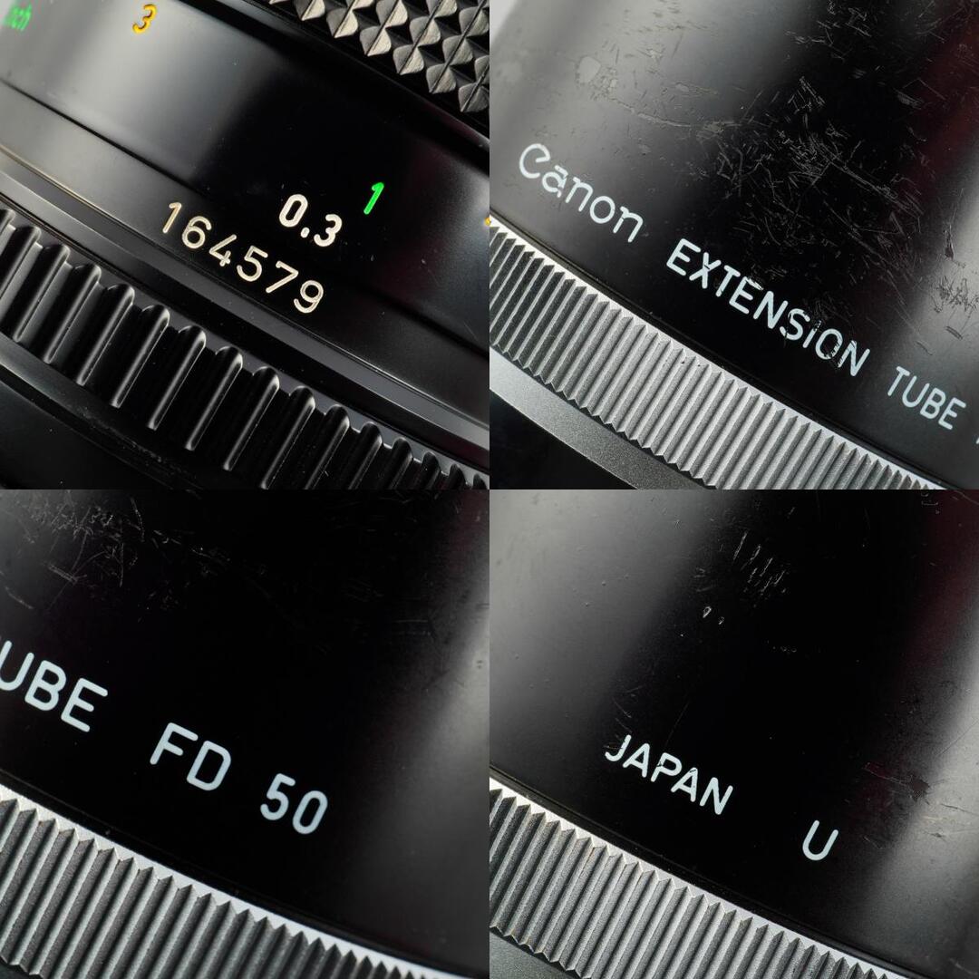 Canon New FD 50mm f3.5 Macro + Extension Tube FD 50 - Filem.sg