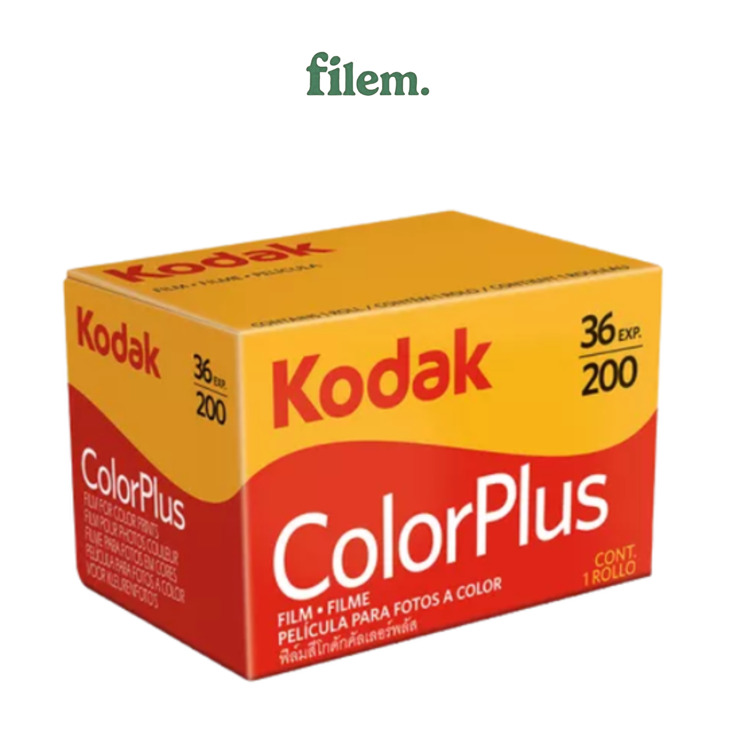 Kodak ColorPlus 200 35mm Film 36 Exp