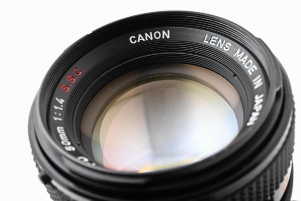 Canon FD 50mm f1.4 S.S.C - Filem.sg