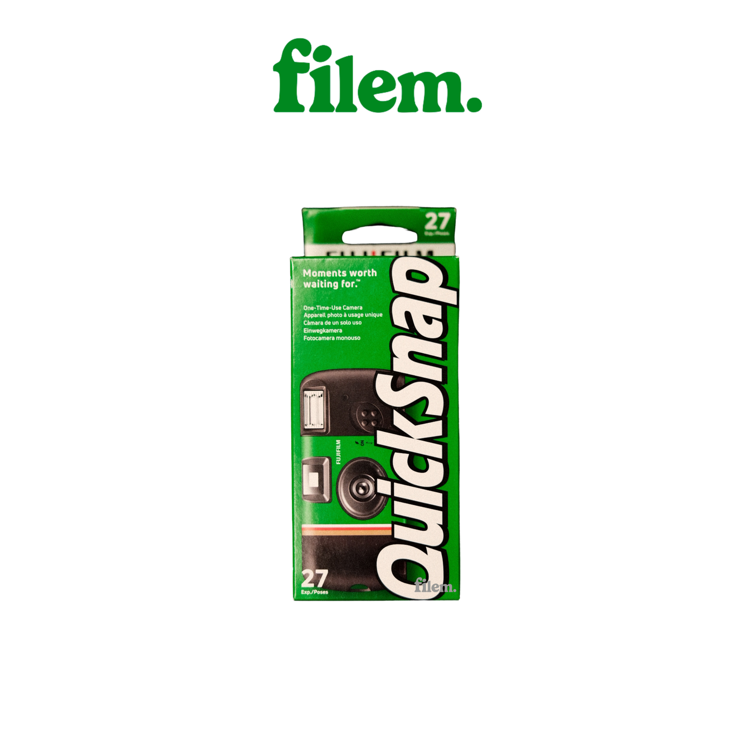Fujifilm Quicksnap Flash 35mm 27 Exposures
