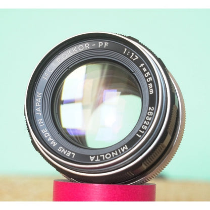 Minolta MC ROKKOR-PF 55mm f1.7 - Filem.sg
