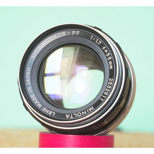 Minolta MC ROKKOR-PF 55mm f1.7 - Filem.sg