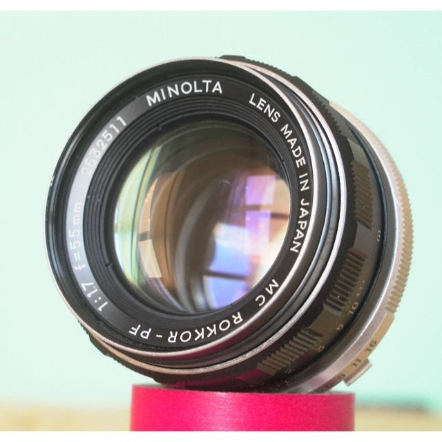 Minolta MC ROKKOR-PF 55mm f1.7 - Filem.sg