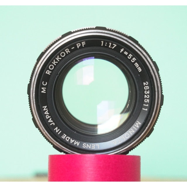 Minolta MC ROKKOR-PF 55mm f1.7 - Filem.sg