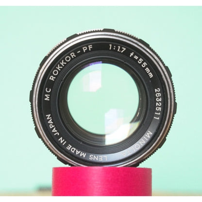 Minolta MC ROKKOR-PF 55mm f1.7 - Filem.sg