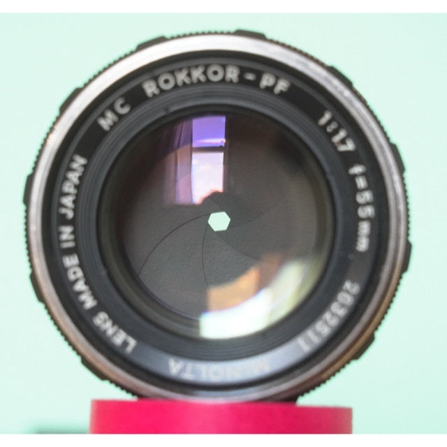 Minolta MC ROKKOR-PF 55mm f1.7 - Filem.sg