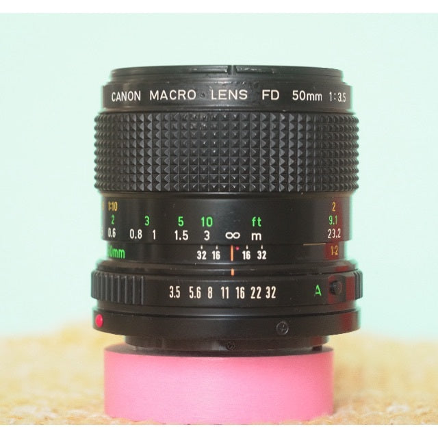 Canon New Macro FD 50mm f3.5 - Filem.sg