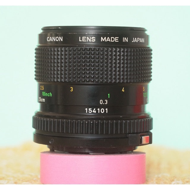 Canon New Macro FD 50mm f3.5 - Filem.sg
