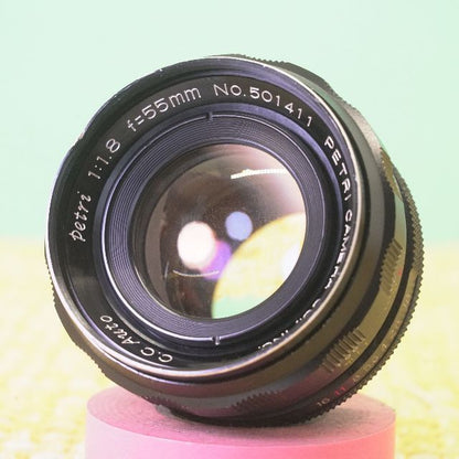 Petri C.C Auto 55mm F1.8 - Filem.sg