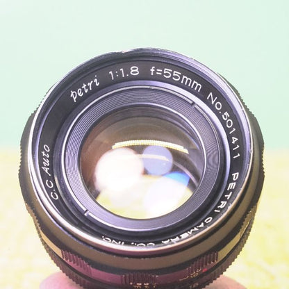 Petri C.C Auto 55mm F1.8 - Filem.sg