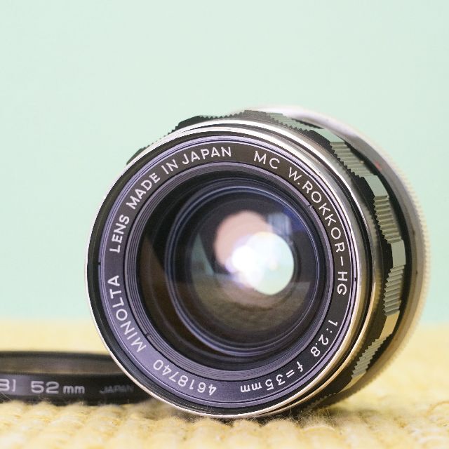 Minolta MC W. ROKKOR-HG 35mm f2.8 - Filem.sg