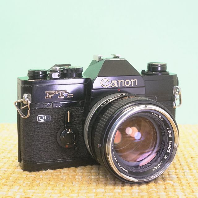 Canon FTb-N 50mm F1.4 (Black) - Filem.sg