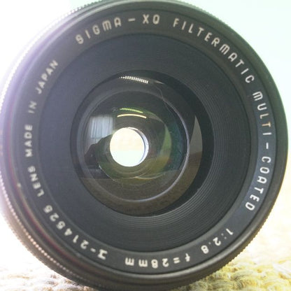 Sigma FILTERMATIC Multi Coated 28mm F2.8 - Filem.sg