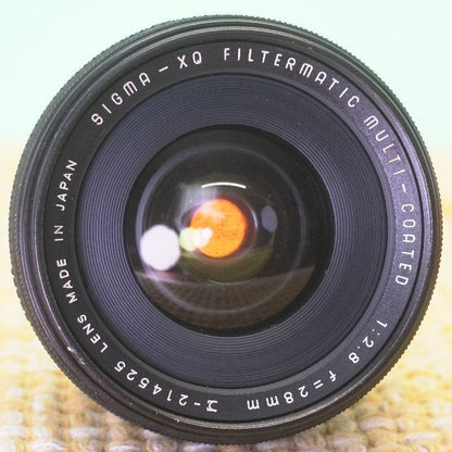 Sigma FILTERMATIC Multi Coated 28mm F2.8 - Filem.sg