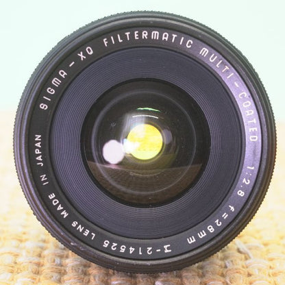 Sigma FILTERMATIC Multi Coated 28mm F2.8 - Filem.sg