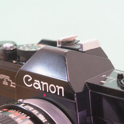 Canon FTb-N 50mm F1.8 (Black) - Filem.sg