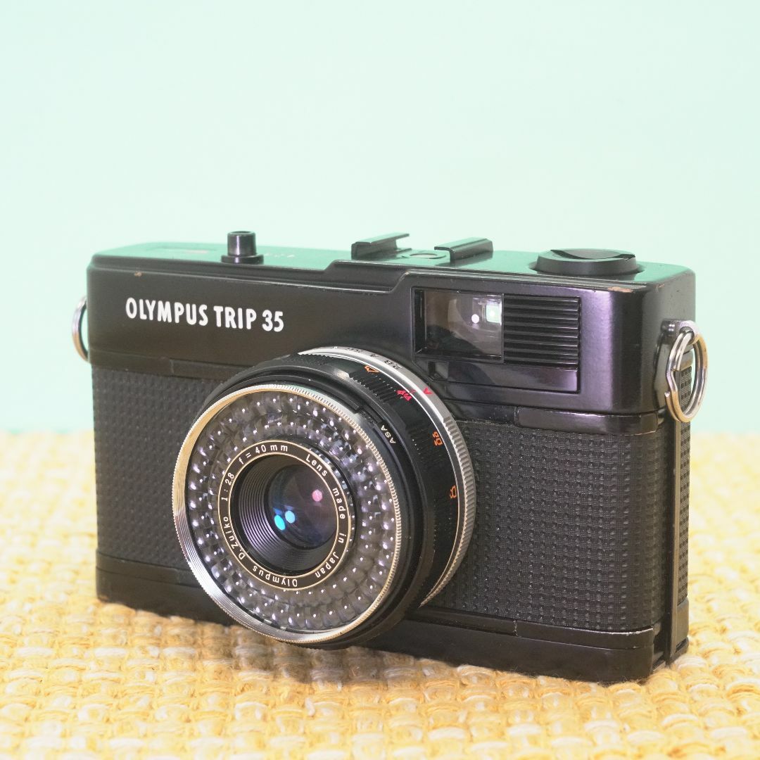 Olympus Trip 35 (Black) - Filem.sg