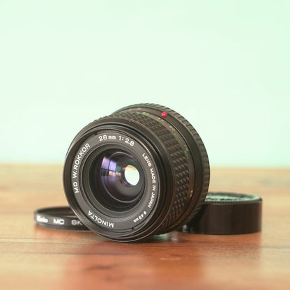 Minolta MD W.ROKKOR 28mm f2.8 - Filem.sg