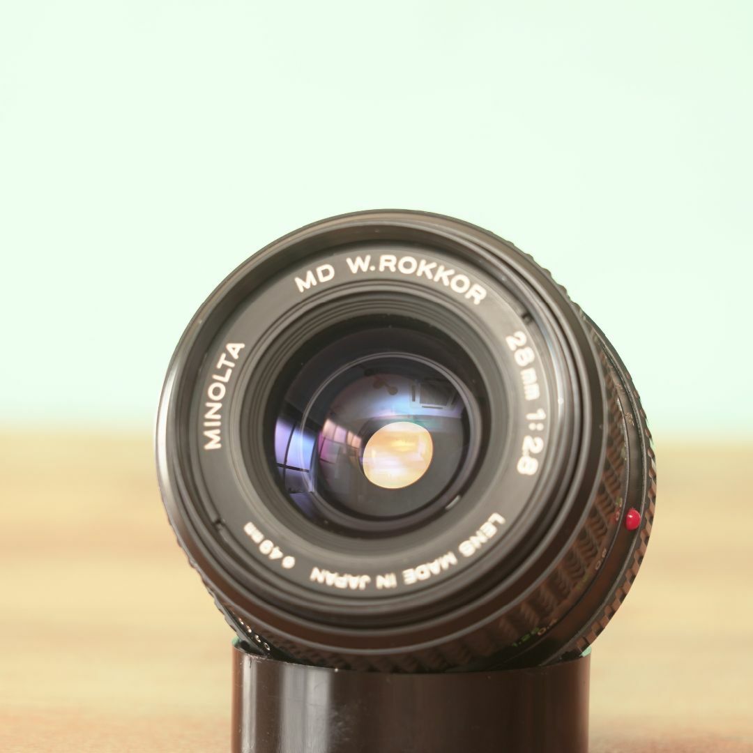 Minolta MD W.ROKKOR 28mm f2.8 - Filem.sg
