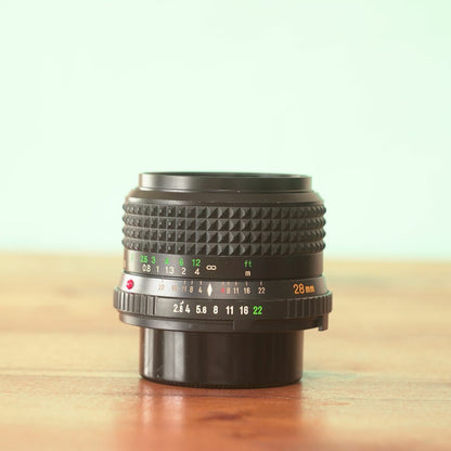 Minolta MD W.ROKKOR 28mm f2.8 - Filem.sg