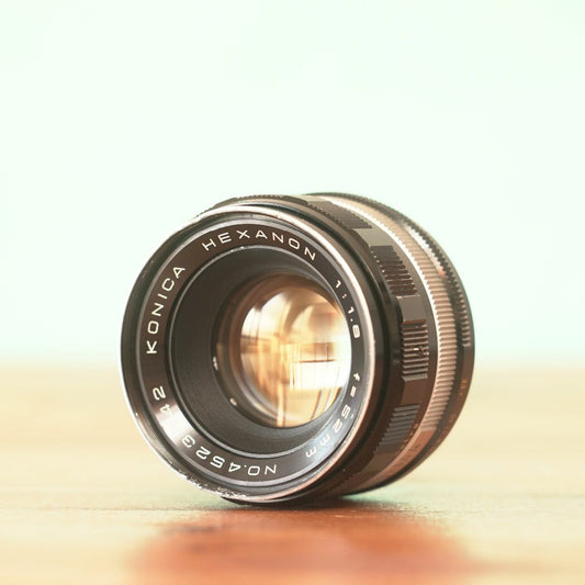 Konica Hexanon 52mm f1.8 AR - Filem.sg