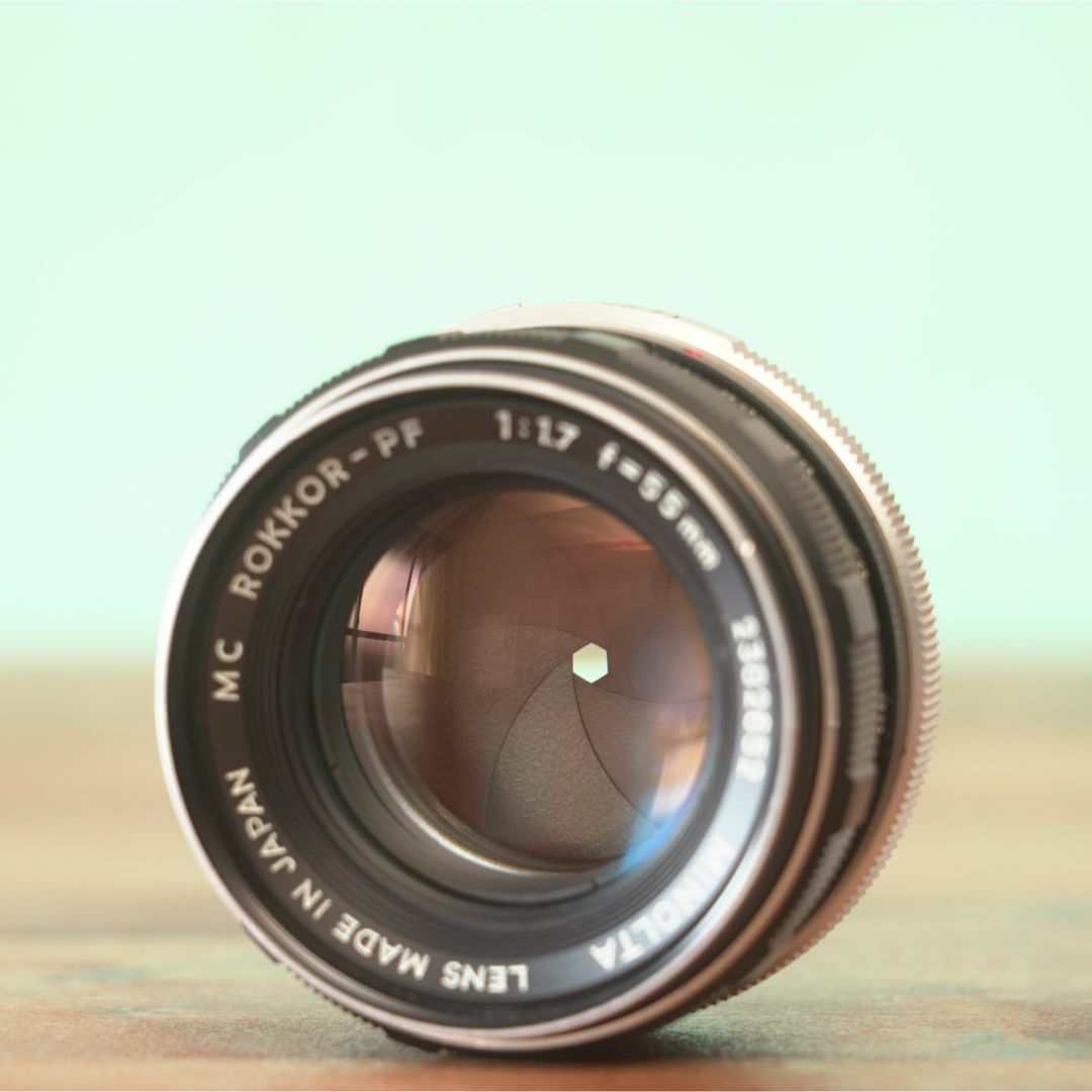 Minolta MC ROKKOR-PF 55mm f1.7 - Filem.sg
