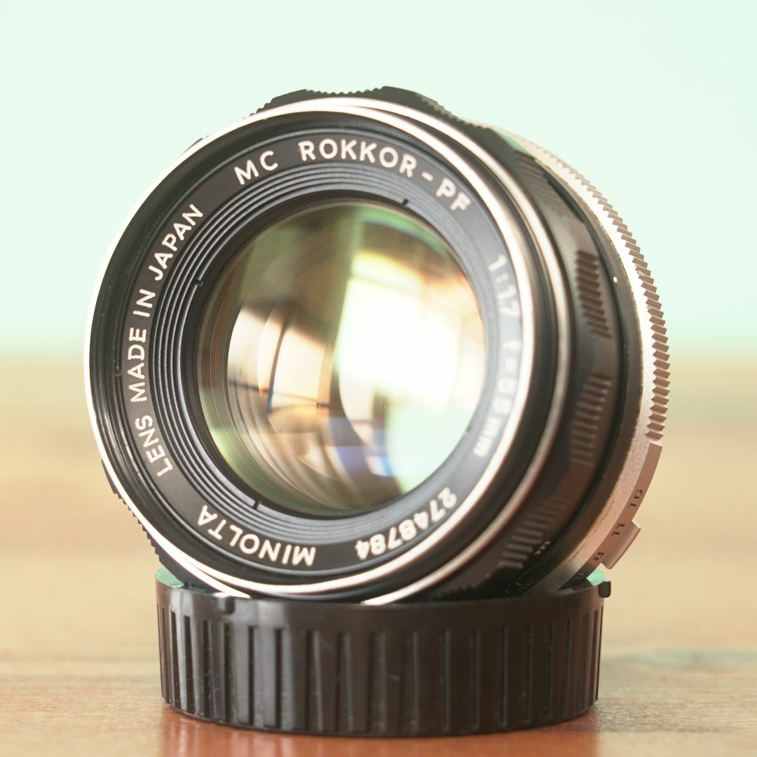 Minolta MC ROKKOR-PF 55mm f1.7 - Filem.sg