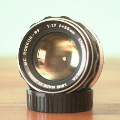 Minolta MC ROKKOR-PF 55mm f1.7 - Filem.sg