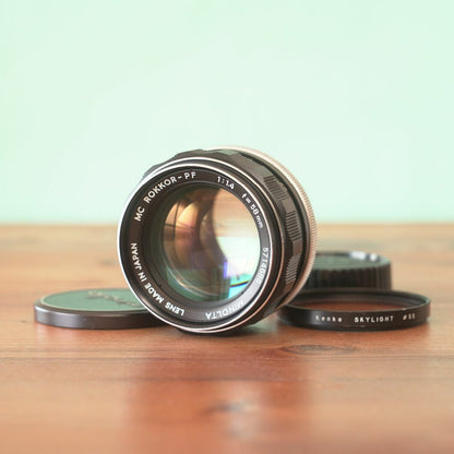 Minolta MC ROKKOR-PF 58mm f1.4 - Filem.sg