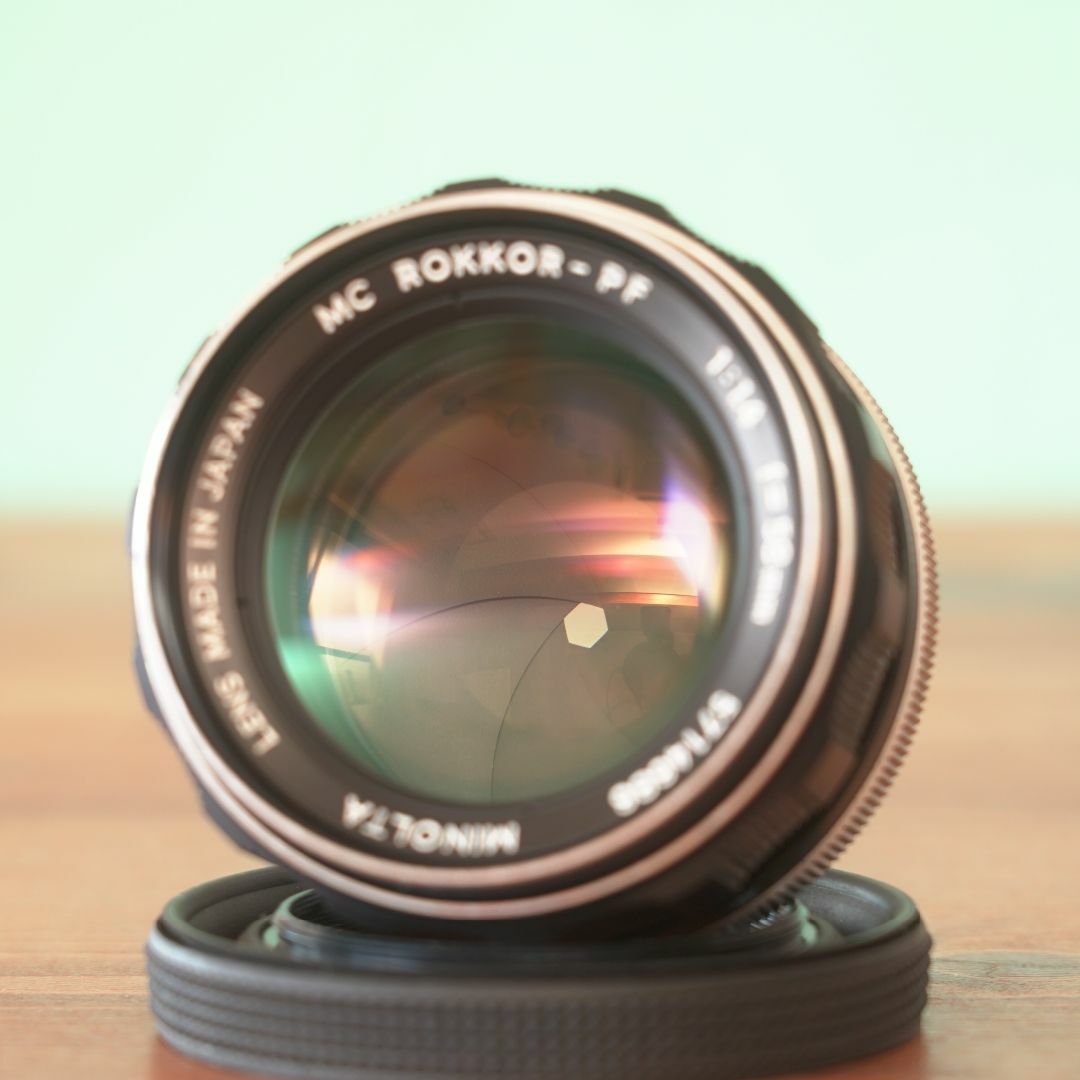 Minolta MC ROKKOR-PF 58mm f1.4 - Filem.sg