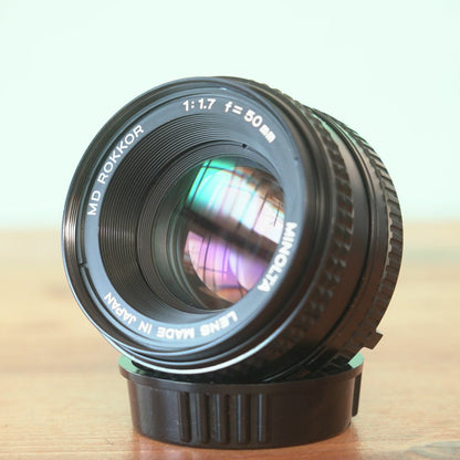 Minolta MD Rokkor 50mm f1.7 - Filem.sg
