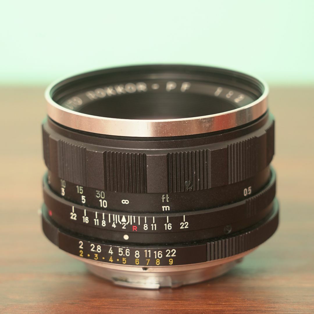 Minolta Auto ROKKOR-PF 55mm f2 - Filem.sg