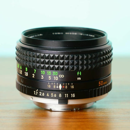 Minolta MC ROKKOR-PF 50mm f1.7 - Filem.sg