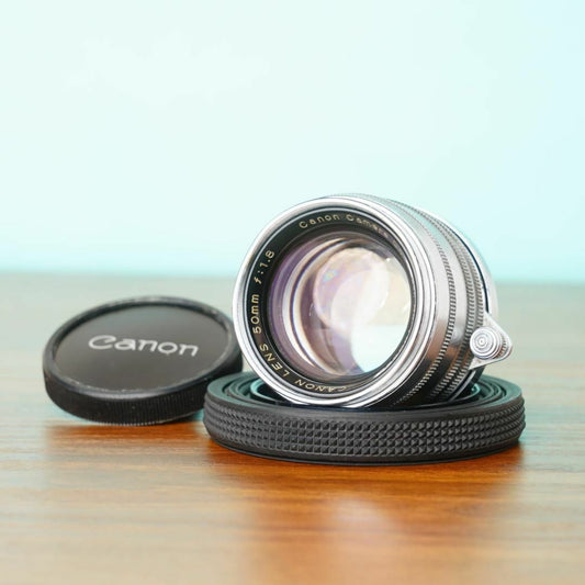 Canon Serenar 50mm F1.8 L39 mount - Filem.sg