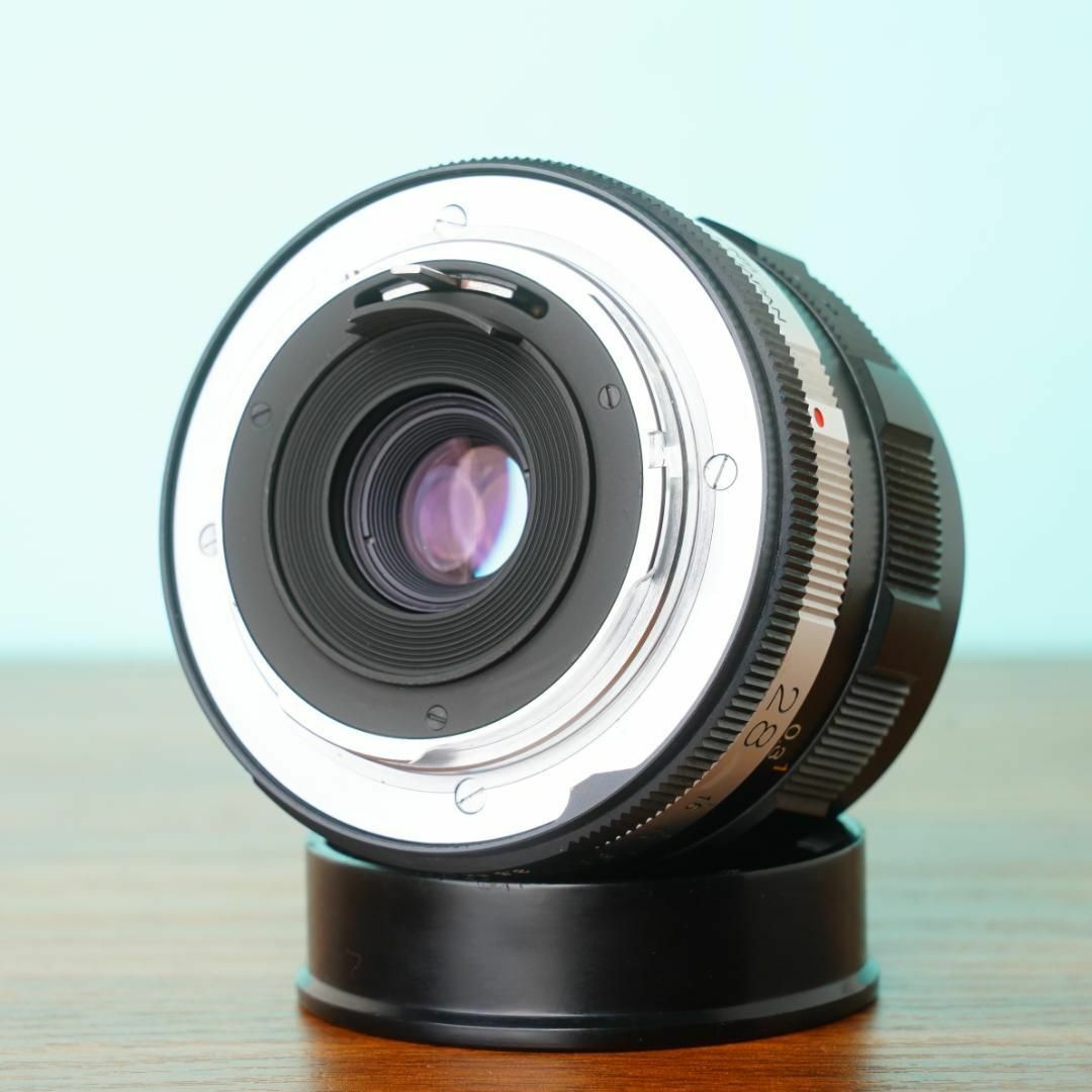 Konica Hexanon 28mm f3.5 AR with case - Filem.sg