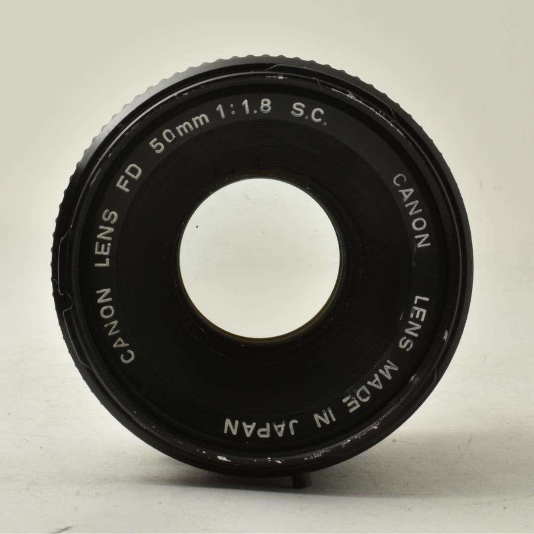 Canon FTb 50mm f1.8 S.C. - Filem.sg