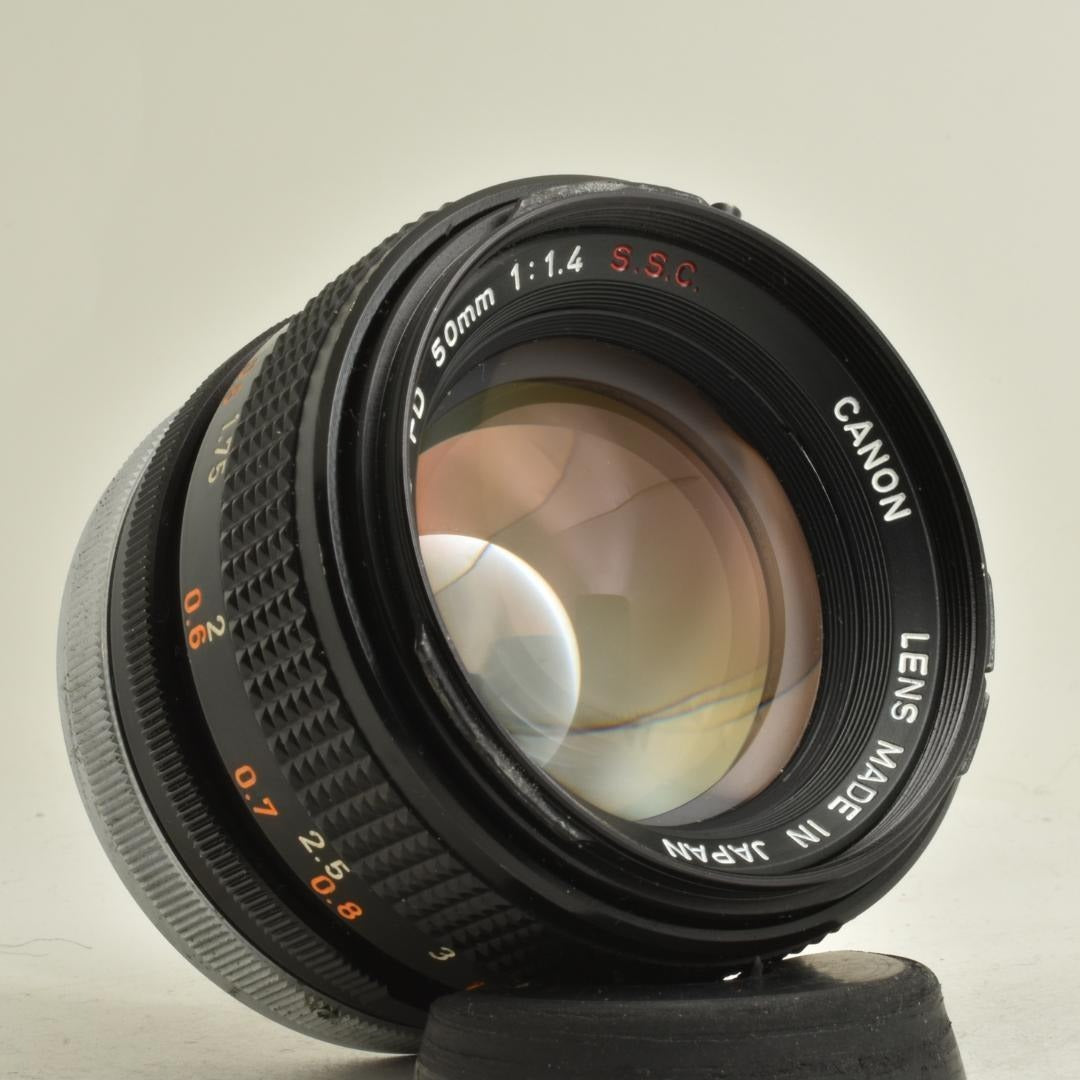 Canon AE-1 50mm f1.4 (Black) - Filem.sg