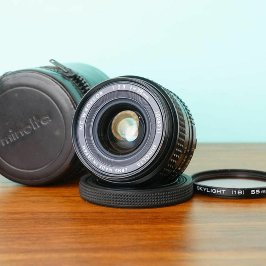 Minolta MC W.ROKKOR 28mm f2.8 - Filem.sg