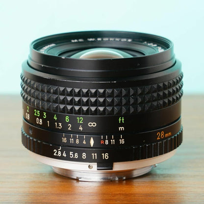 Minolta MC W.ROKKOR 28mm f2.8 - Filem.sg