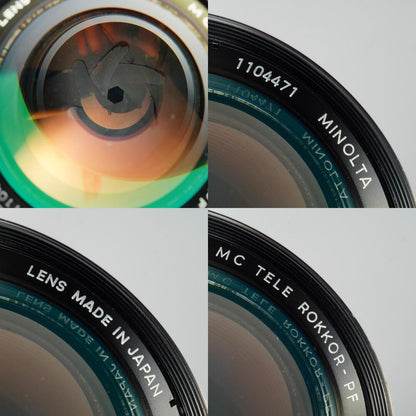 Minolta MC TELE Rokkor PF 135mm f2.8 - Filem.sg