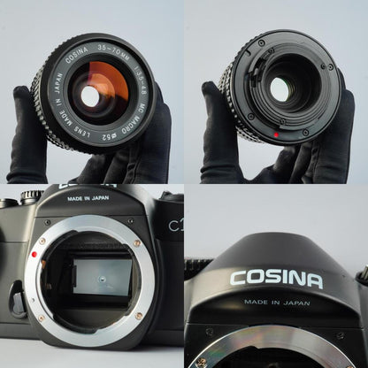 Cosina C1S + 35-70mm f3.5-4.8 MC Macro - Filem.sg