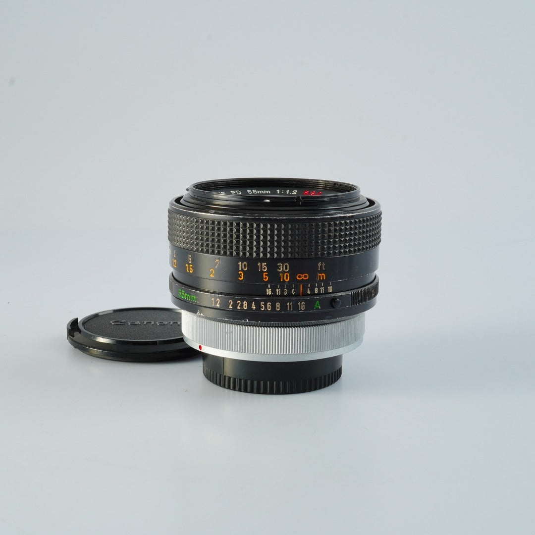 Canon FD 55mm f1.2 S.S.C. - Filem.sg
