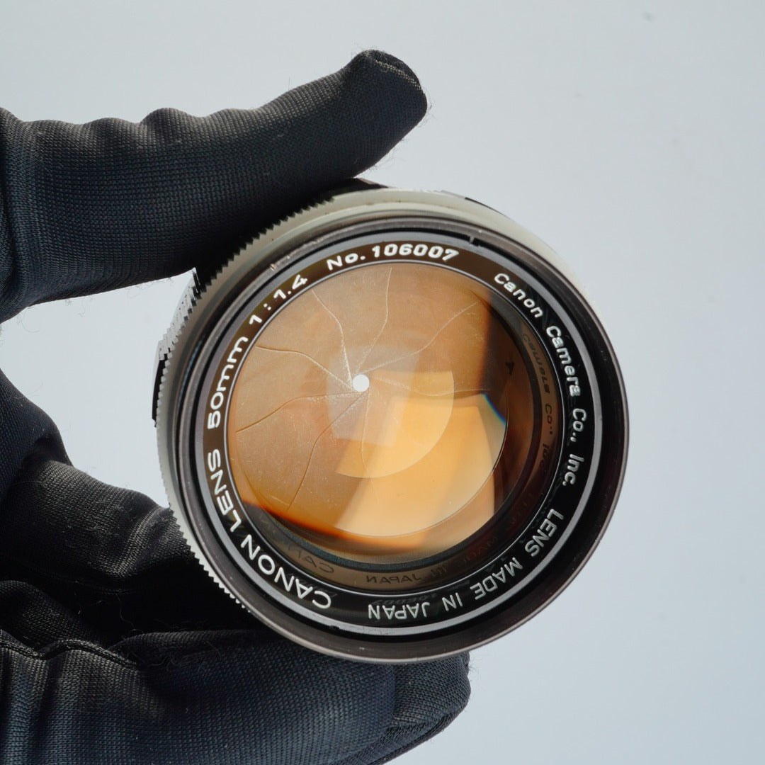 Canon 50mm f1.4 - Filem.sg