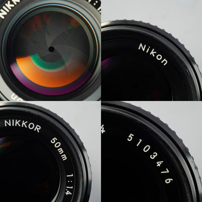 Nikon Ai-S Nikkor 50mm f1.4 - Filem.sg