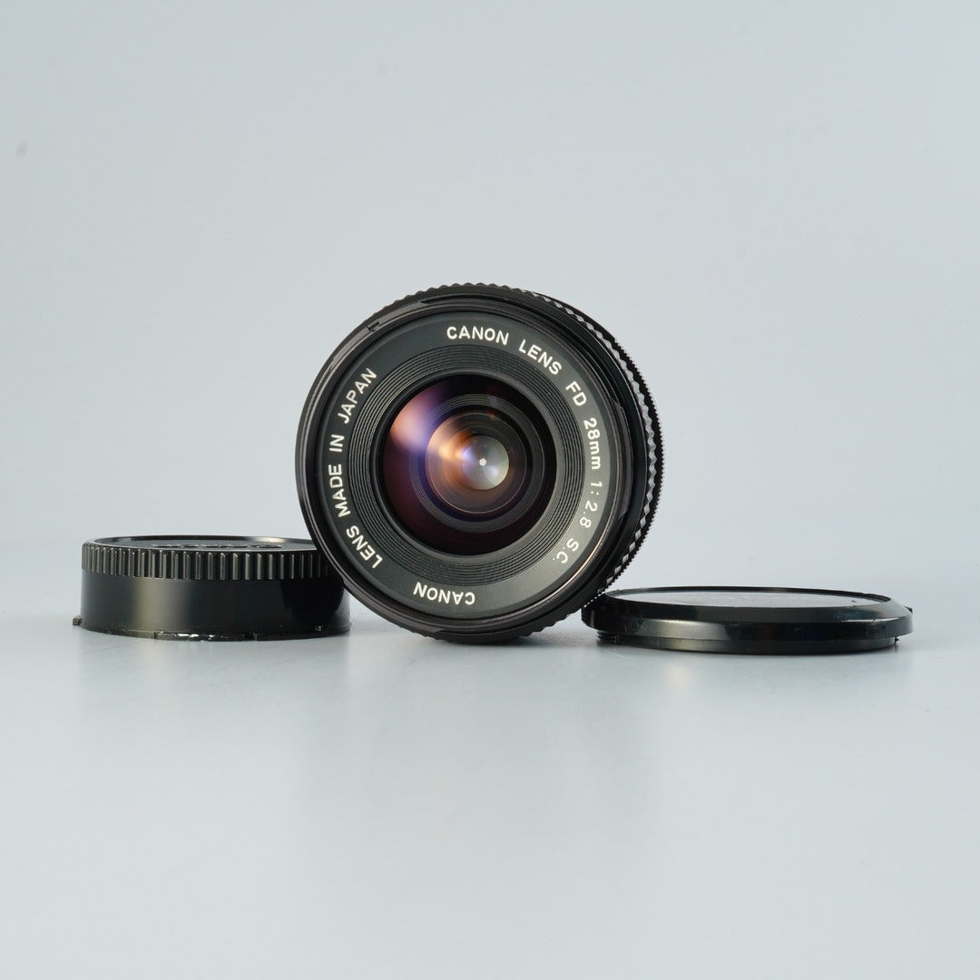 Canon FD 28mm f2.8 S.C. - Filem.sg
