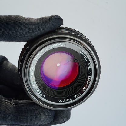 SMC Pentax M 50mm f2 K - Filem.sg