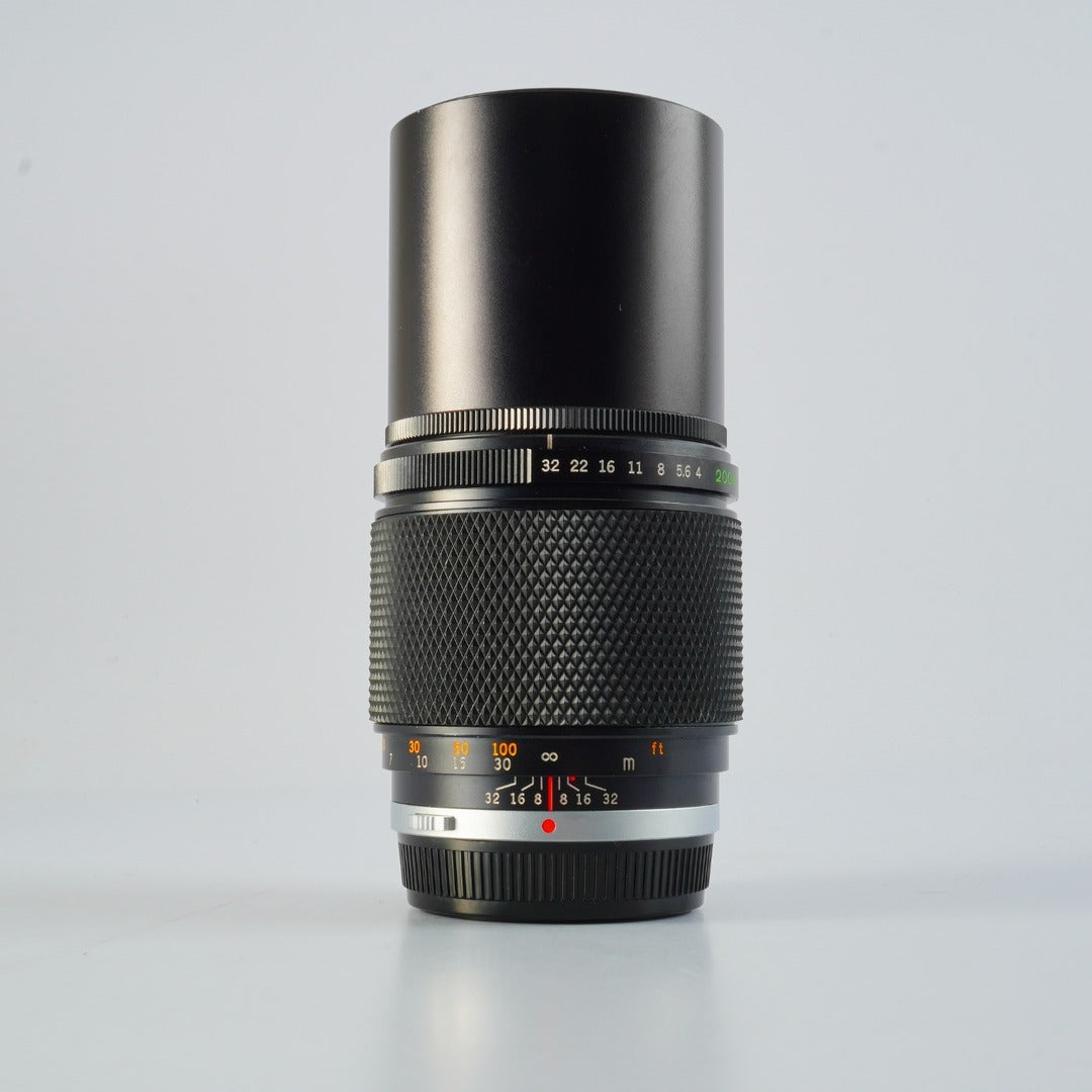 Olympus OM-SYSTEM Zuiko MC AUTO-T 200mm f4 - Filem.sg
