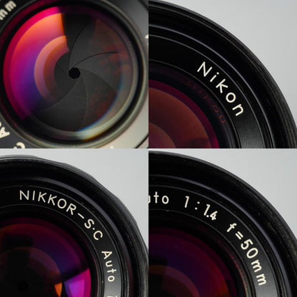 Nikon Ai NIKKOR-S.C Auto 50mm f1.4 - Filem.sg