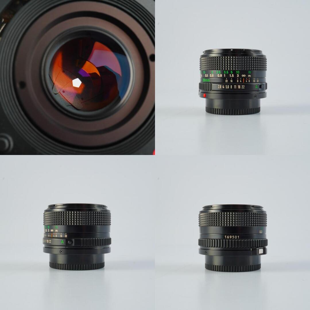 Canon New FD NFD 28mm f2.8 - Filem.sg